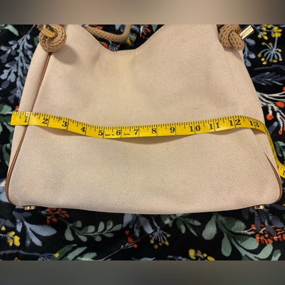 Michael Kors Tan Tote with Gold Accents - Picture 9 of 15